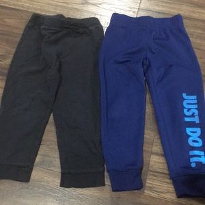Nike and Jumping Beans joggers  size 4t - bundle